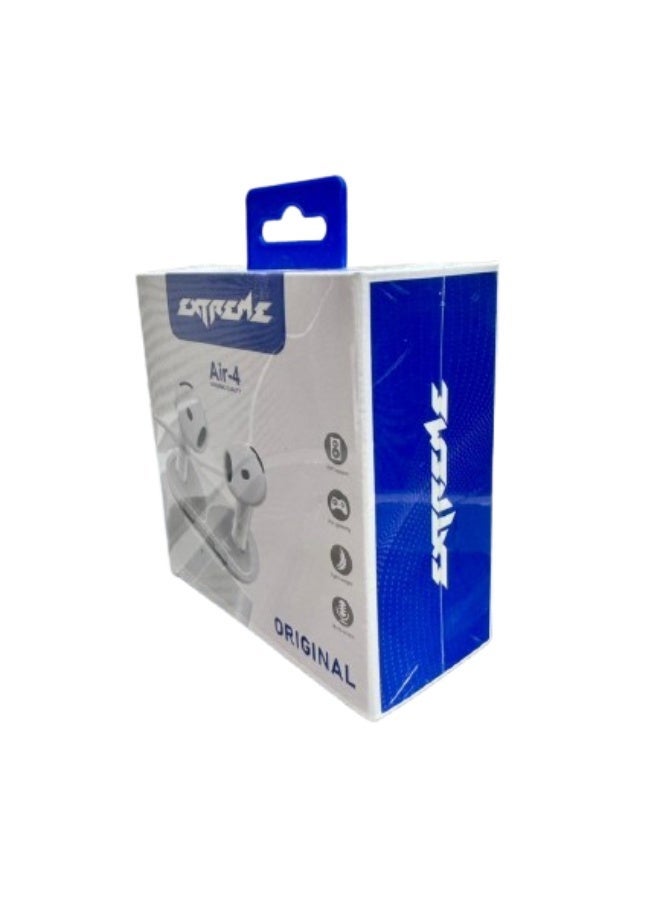 إكستريم سماعات أذن إكستريم-إير 4 الأصلية عالية الجودة - سماعات لاسلكية حقيقية مع صوت جهير قوي - Image 2